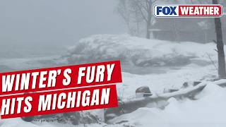 Must-See Video Shows Dangerous Conditions Slamming Marquette, Michigan From Intensifying Blizzard