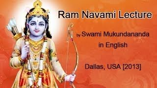 Ram Navami Special Lecture by Swami Mukundananda