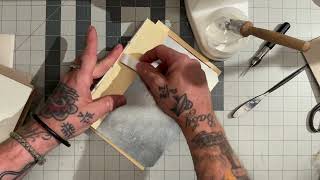 Split Board Binding: Preparing The Tabs