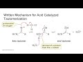 Keto Enol Tautomerization