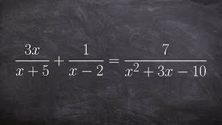Learn how to solve a rational equation and identify the extraneous solutions