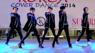 140302 CHAoz cover BEAST/B2ST - Breath + Shock @Esplanade Korea Cover Dance 2014 (Audition)