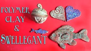 A Review and Mini Tutorial - Using Swellegant on Polymer Clay