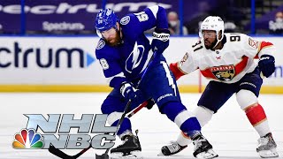Florida Panthers vs. Tampa Bay Lightning | EXTENDED HIGHLIGHTS | 4/15/21 | NBC Sports