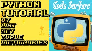 Python Tutorial - Listen | Set | Tuple | Dict und ihre Methoden
