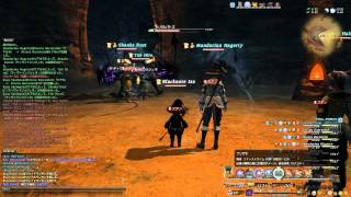 FF XIV Black Mage Quest -黒魔道の導き手- VS バルバトス 3回戦目.avi