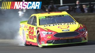 Ford Fusion NASCAR Cup Race Car KILLING Tires! - LOUD V8 Sound at Festival of Sp
