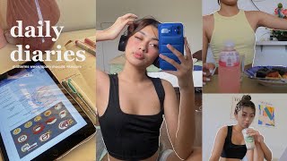 DAILY DIARIES | midterms week, spam musubi recipe, self care ft. Isntree 🍵🍘