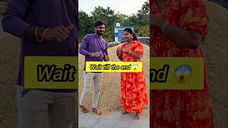 Don't miss the end 😱 Adi paavi 🤣 #shorts #trending #viral #chandrupriya #love