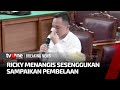 Menangis Tersedu-sedu, Ricky: Tidak Ada Niat Menghilangkan Nyawa Yosua | Breaking News tvOne