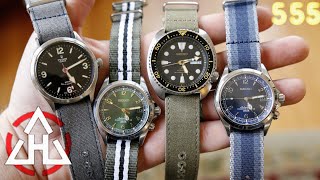 HAVESTON Fabric and Canvas NATO Watch Straps: Improving the Classic Design? Review by 555 Gear