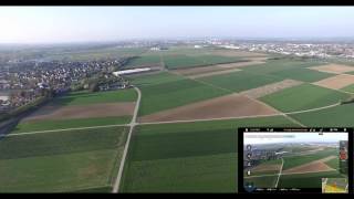 DJI INSPIRE 1 Range Test 5200 Meters!!!! -Jeticopter-