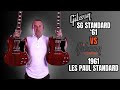 Gibson SG Standard 61 VS Gibson Custom 1961 Les Paul Standard