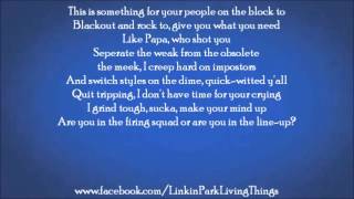 Linkin Park - Until It Breaks (Lyrics On Screen)