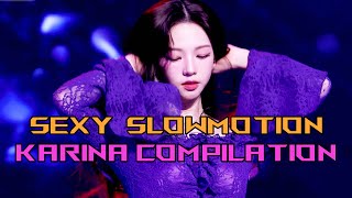 【4K slowmotion】Aespa karina sexy dance compilation