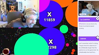 xQc dies laughing after his AI screams for no reason