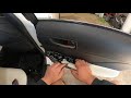 2021 lexus is350 rear door panel removal