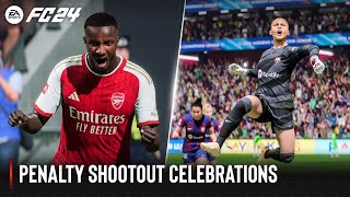 EA SPORTS FC 24 | Penalty Shootout Celebrations