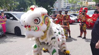 2022 Anniversary Ceremony The Blissful Lion Dance Performance #雪州蒲種峰陽龍獅團 6週年盛典\u0026喬遷慶典 #甲洞勝威龍獅體育會