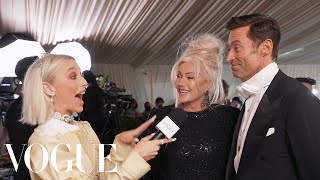 Hugh Jackman on Wearing Tom Ford Head to Toe | Met Gala 2022 With Emma Chamberlain | Vogue