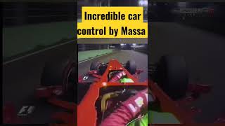 Incredible car control by Massa #shorts #viral #f1 #fyp #youtubeshorts #formula1 #short