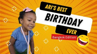 Things to Do in Bangkok with Kids | Kidzoona Ekkamai | Ari's 3rd Bday🎈