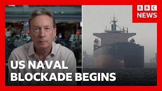 The US blockade on Irans ports explained | BBC News