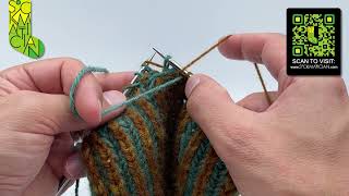 Blip-Free Centred Double Decrease with Set-Up — A Sockmatician Tutorial