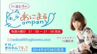 川満彩杏のあにまるcompany@2016/3/29