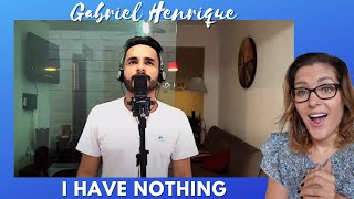 LucieV Reacts to Gabriel Henrique - I Have Nothing (Whitney Houston Cover)