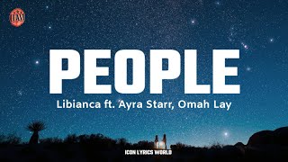Download PEOPLE-LIBIANCA FT. AYRA STAR & OMAH LAY mp3