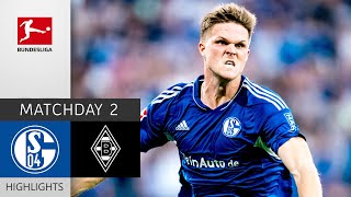 FC Schalke 04 - Borussia M'gladbach 2-2 Highlights | Matchday 2 - Bundesliga 2022/23
