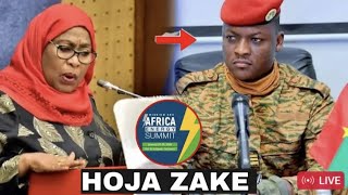 USO KWA USO RAIS SAMIA NA IBRAHIM TRAORE AKITOA HOJA NZITO KWENYE MKUTANO WA AFRICAHEADOFSTATEENERGY