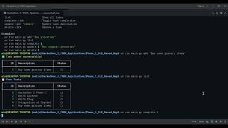 Hackathon 2 Phase 1 | GIAIC | Python CLI Based ToDo App