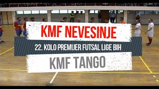 22. kolo PFL BiH 17/18: KMF Nevesinje - KMF Tango 3:0