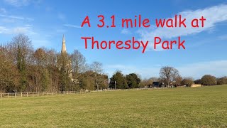 A short (3.1 mile) walk at Thoresby Park in Nottinghamshire