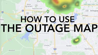 How to Use Oncor's Storm Center Outage Map