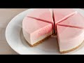 No-Bake Strawberry Cheesecake Recipe | No-Oven