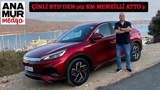 565 km menzilli BYD ATTO 3 2023 test sürüşü / @AycaninArabalari ile kullandık!