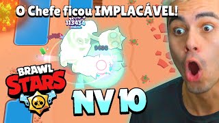 PASSANDO O MODO INSANO 10 NO ROBO CHEFÃO DO BRAWL STARS!! INCRIVEL!!