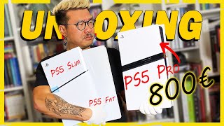 J’ai reçu la PS5 PRO : comparatif avec les autres PS5 + UNBOXING 4K