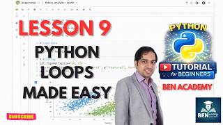 Python for beginners - Lesson 9: Master For Loops, Nested Loops, and While Loops in Python