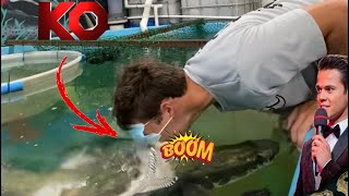 MAN got KNOCKED OUT by a MONSTER FISH??? WHAT REALLY HAPPENED