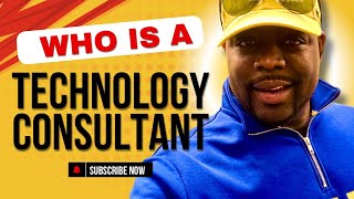 What does a Technology Consultant do? Deloitte, EY, PWC, IBM, SAP