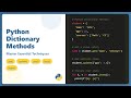 Python Dictionary Mastery: Methods, Comprehensions & Best Practices 🚀