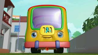 பாம் பாம் பாம் பாம் பேருந்து - School Bus Song | Tamil Rhymes for Children | Infobells