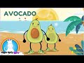 Avocado | Healthy Eating | Kids Songs | Avocado Toast | Fruit and Veg | Tiny Totz Kidz