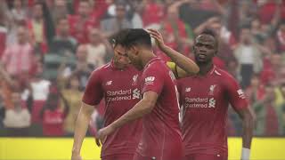 PRO EVOLUTION SOCCER 2019( first game play 1) lose 4-1 #1 amd r7-m340 core i7-8550
