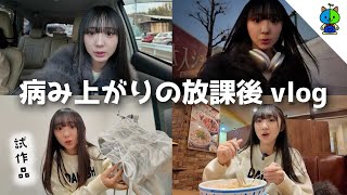 【病み上がり】登校解禁初日の放課後vlog【MOMOLOG_230】