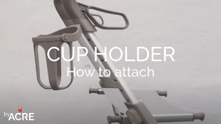 How to attach the cup holder - Carbon Ultralight, Carbon Overland, Nordic Pioneer